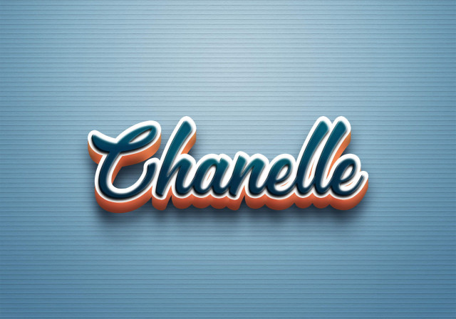 Free photo of Cursive Name DP: Chanelle