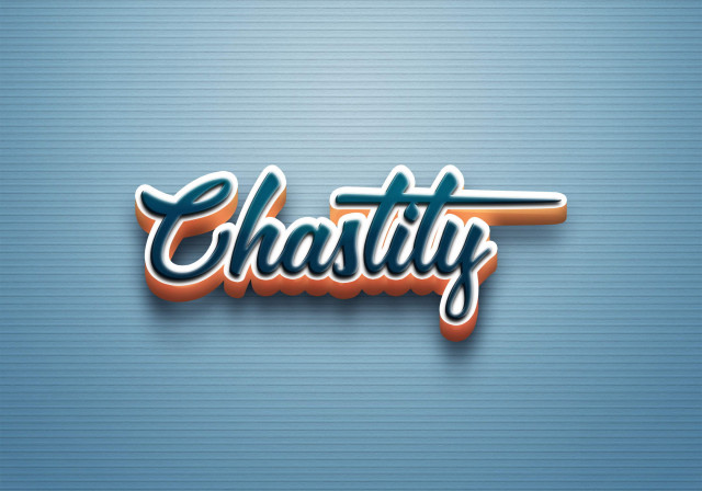 Free photo of Cursive Name DP: Chastity