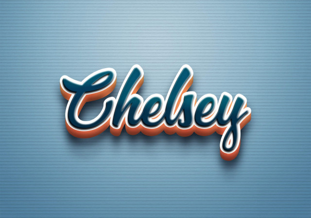 Free photo of Cursive Name DP: Chelsey