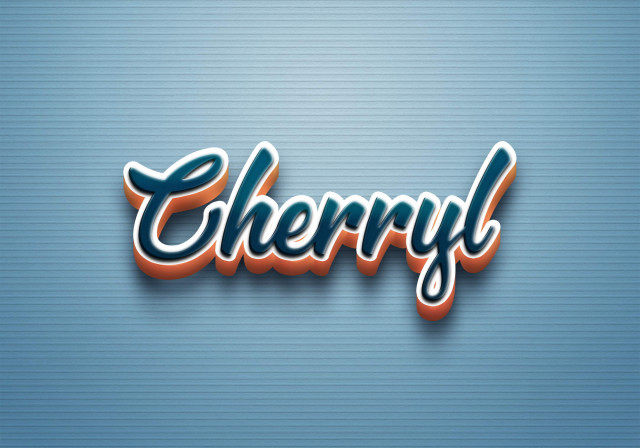 Free photo of Cursive Name DP: Cherryl