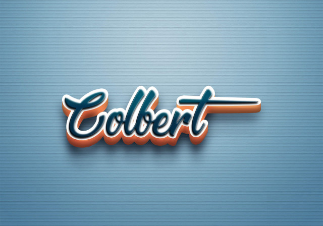 Free photo of Cursive Name DP: Colbert