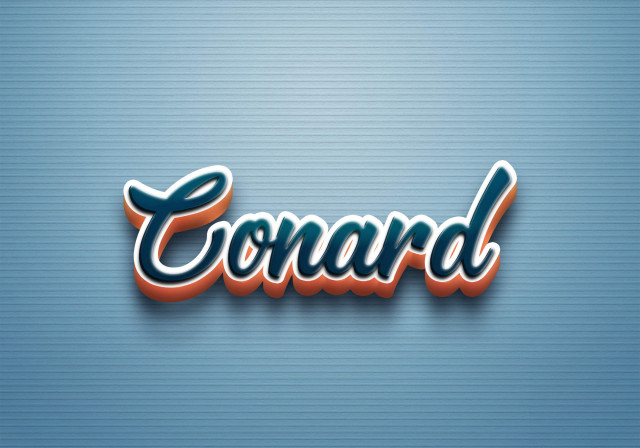 Free photo of Cursive Name DP: Conard