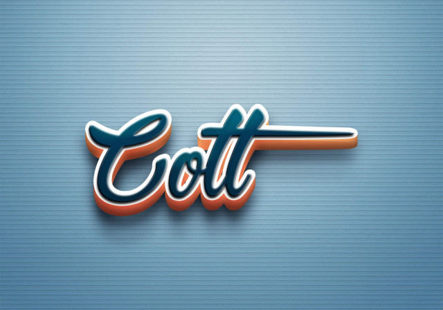 Free photo of Cursive Name DP: Colt