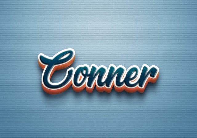 Free photo of Cursive Name DP: Conner