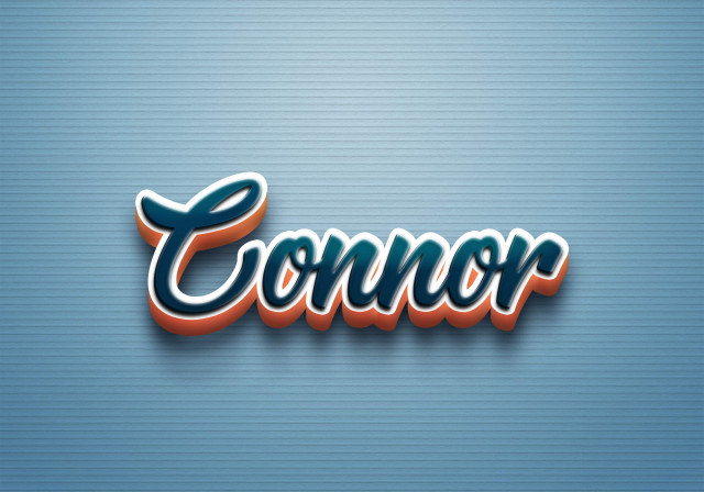 Free photo of Cursive Name DP: Connor