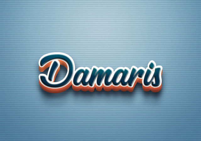 Free photo of Cursive Name DP: Damaris