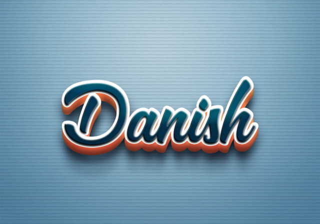 Free photo of Cursive Name DP: Danish