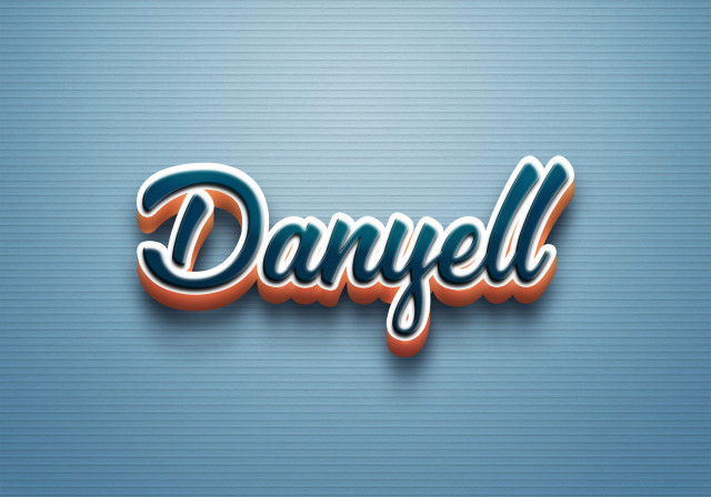 Free photo of Cursive Name DP: Danyell