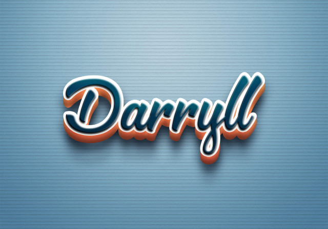 Free photo of Cursive Name DP: Darryll