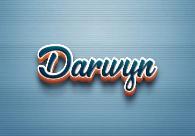 Free photo of Cursive Name DP: Darwyn