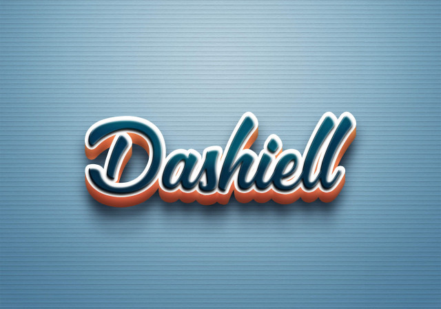 Free photo of Cursive Name DP: Dashiell