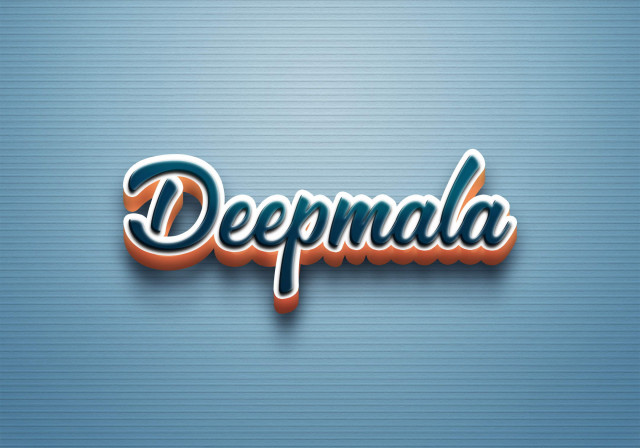 Free photo of Cursive Name DP: Deepmala