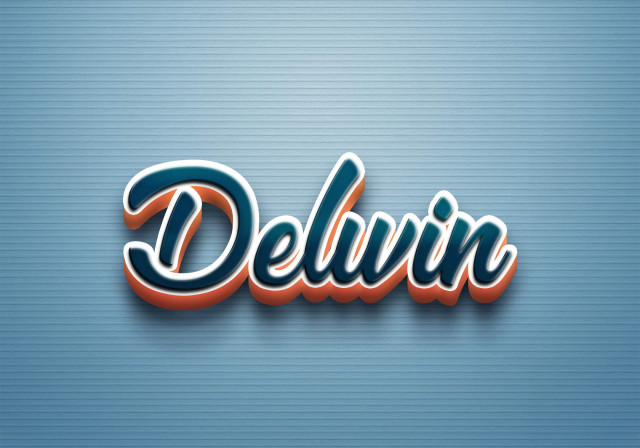 Free photo of Cursive Name DP: Delwin