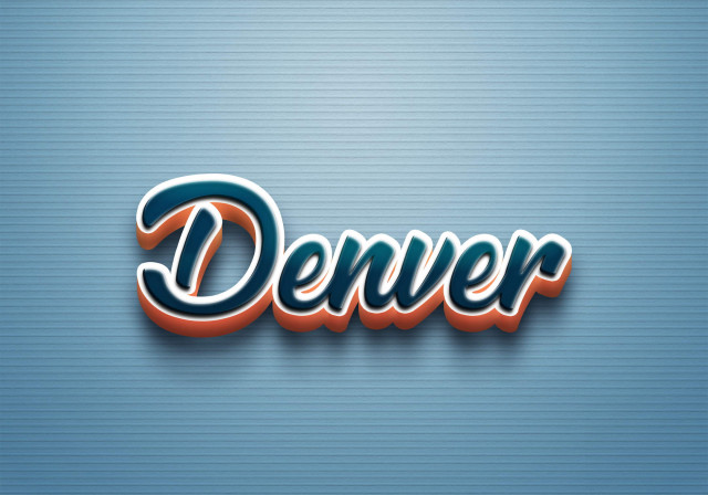 Free photo of Cursive Name DP: Denver