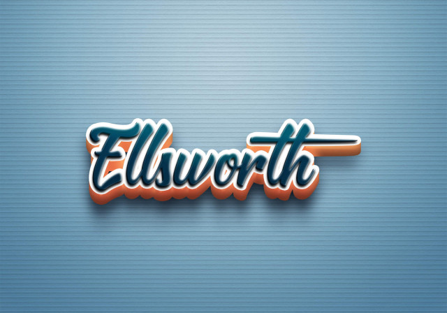 Free photo of Cursive Name DP: Ellsworth