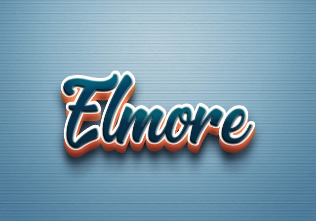 Free photo of Cursive Name DP: Elmore