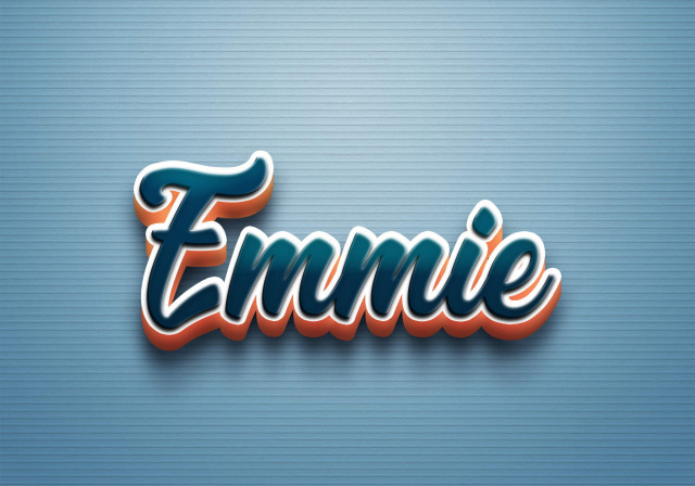 Free photo of Cursive Name DP: Emmie