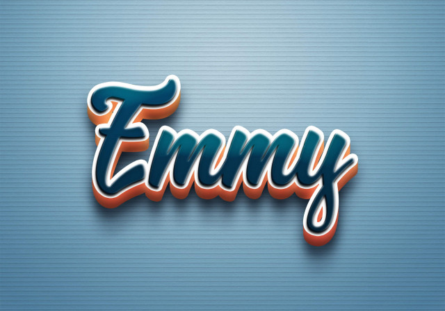 Free photo of Cursive Name DP: Emmy