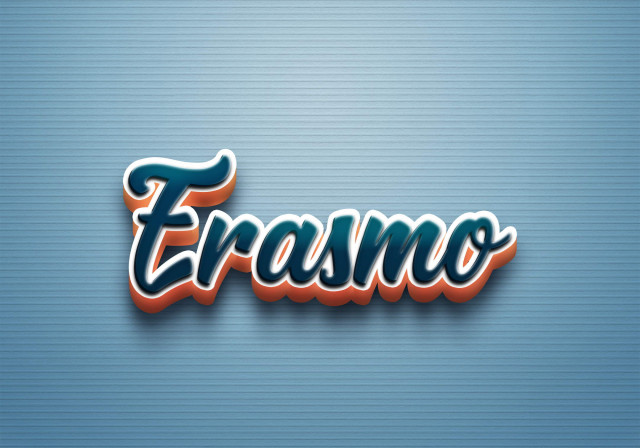 Free photo of Cursive Name DP: Erasmo