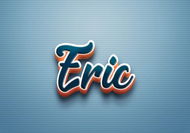 Free photo of Cursive Name DP: Eric