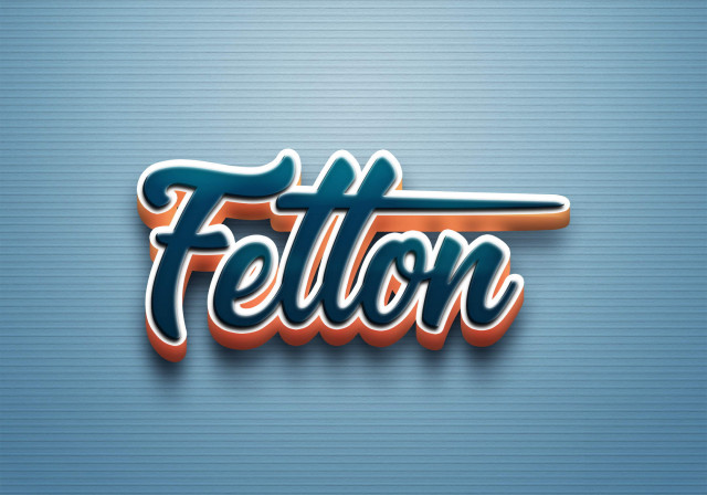 Free photo of Cursive Name DP: Felton