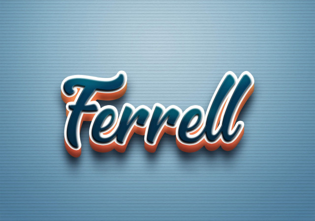 Free photo of Cursive Name DP: Ferrell