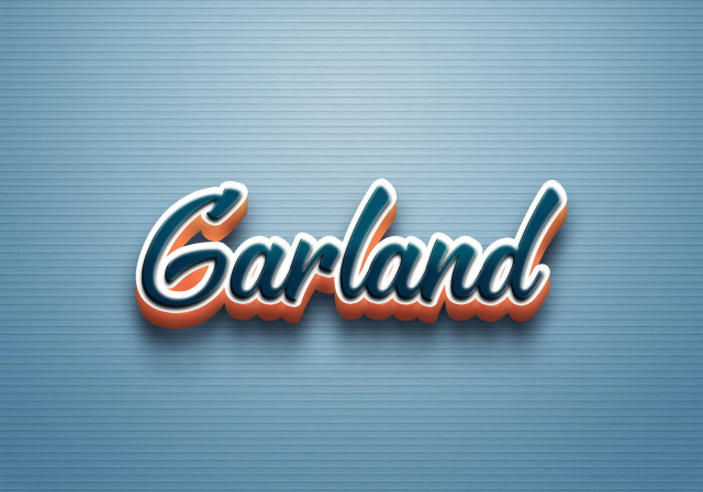 Free photo of Cursive Name DP: Garland