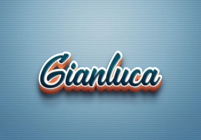 Free photo of Cursive Name DP: Gianluca