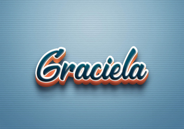 Free photo of Cursive Name DP: Graciela