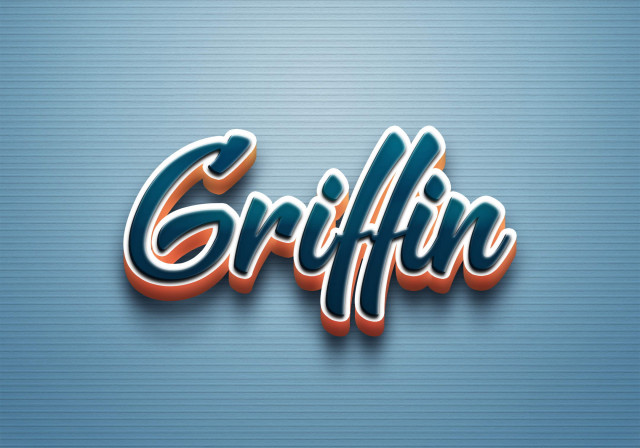 Free photo of Cursive Name DP: Griffin