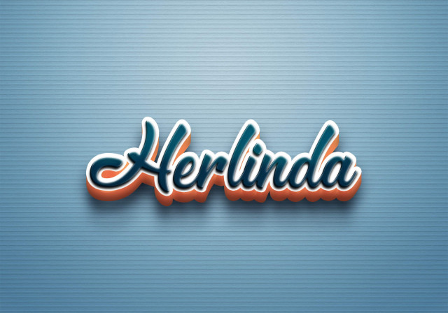 Free photo of Cursive Name DP: Herlinda