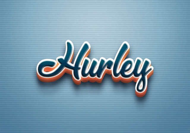 Free photo of Cursive Name DP: Hurley