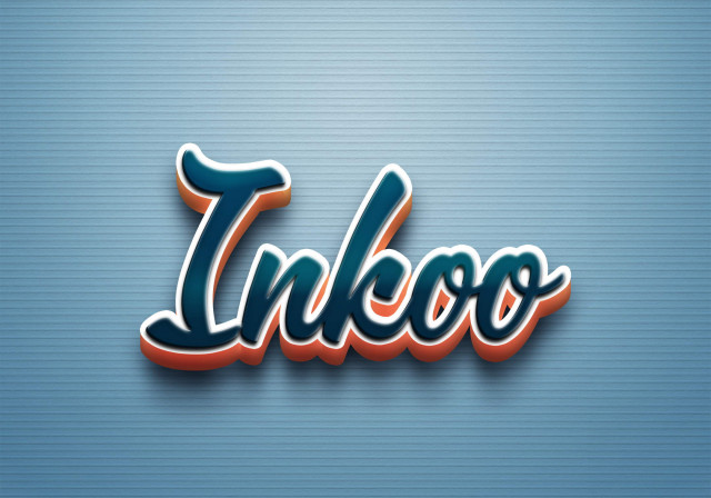 Free photo of Cursive Name DP: Inkoo