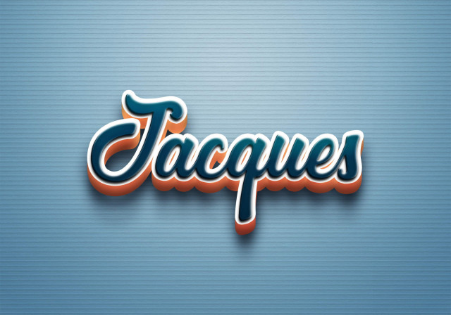 Free photo of Cursive Name DP: Jacques