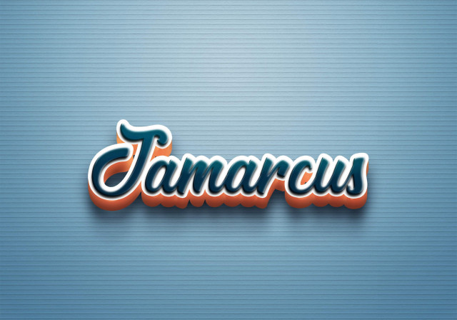 Free photo of Cursive Name DP: Jamarcus