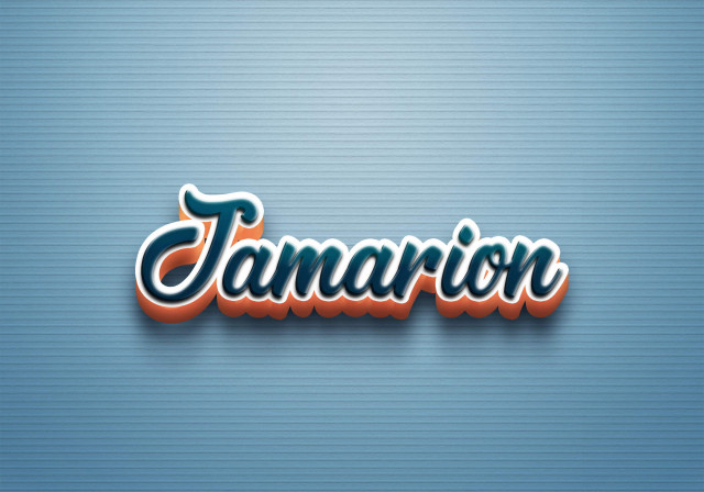 Free photo of Cursive Name DP: Jamarion