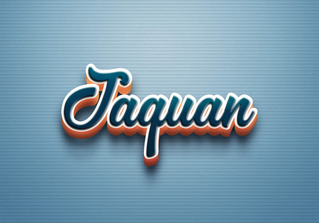 Free photo of Cursive Name DP: Jaquan