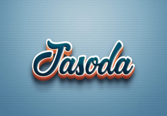 Free photo of Cursive Name DP: Jasoda