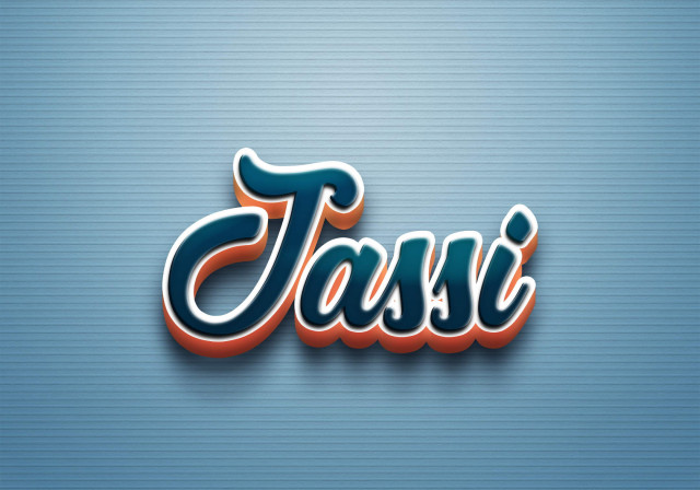 Free photo of Cursive Name DP: Jassi