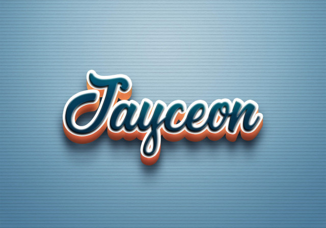 Free photo of Cursive Name DP: Jayceon