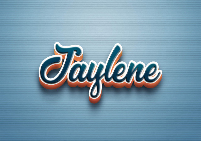 Free photo of Cursive Name DP: Jaylene