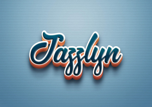 Free photo of Cursive Name DP: Jazzlyn