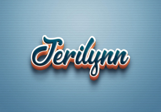 Free photo of Cursive Name DP: Jerilynn