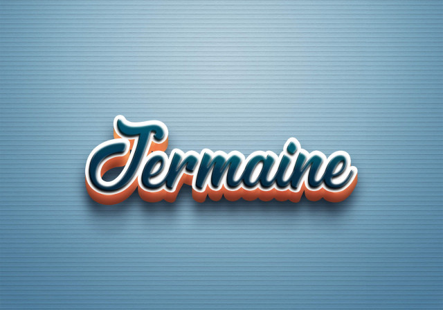 Free photo of Cursive Name DP: Jermaine