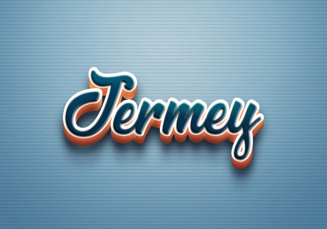 Free photo of Cursive Name DP: Jermey