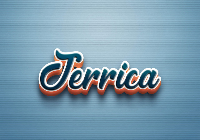 Free photo of Cursive Name DP: Jerrica