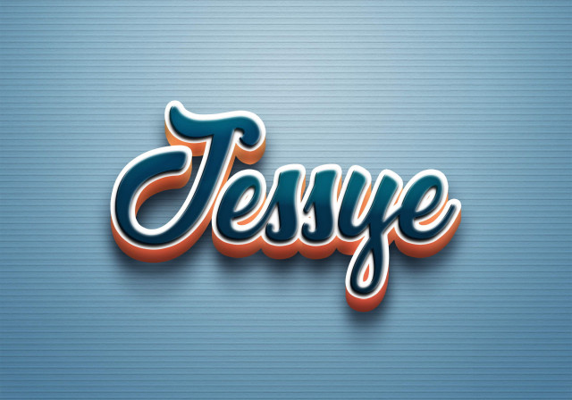 Free photo of Cursive Name DP: Jessye