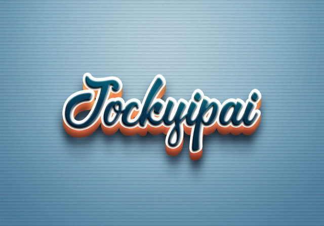 Free photo of Cursive Name DP: Jockyipai