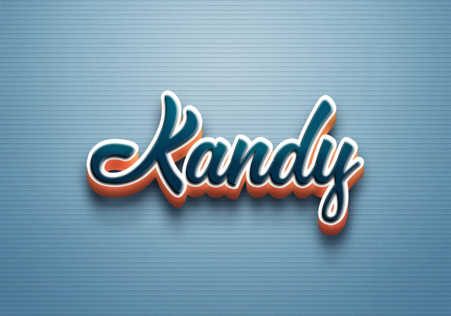 Free photo of Cursive Name DP: Kandy