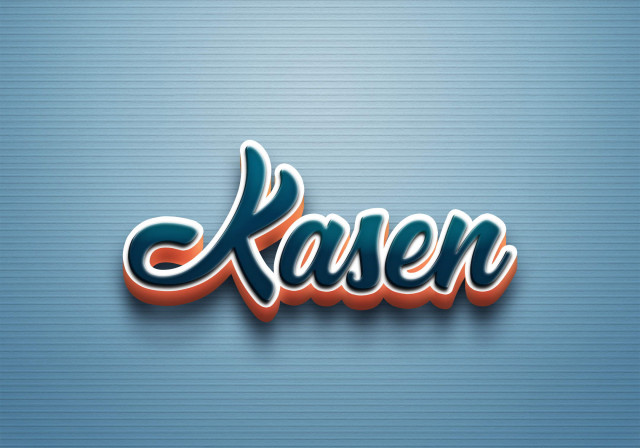 Free photo of Cursive Name DP: Kasen